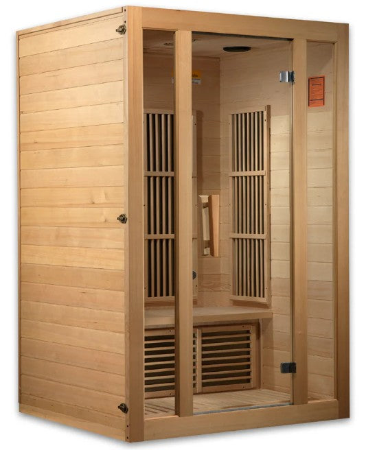 Maxxus "Seattle" 2 Person Near Zero EMF FAR IR Sauna - Energize Trek