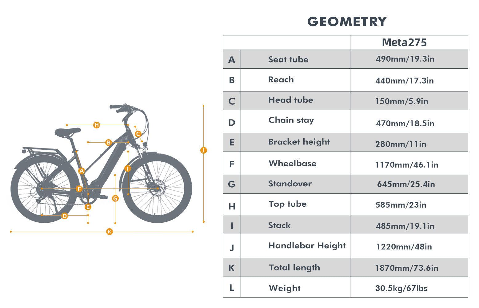 Eunorau META275 - Energize Trek