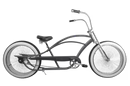 Micargi 26” Chopper Cruiser Bikes, Stretch Steel Frame, Single Speed KT Coaster Brake Triple Tree Fork, Handlebar Retro Hi-Rise-Type H: 330mm W: 750mm, Alloy Fat Polish Rim, Front 26"x3"x140H*13G Chrome Spokes, Rear 24... - Energize Trek