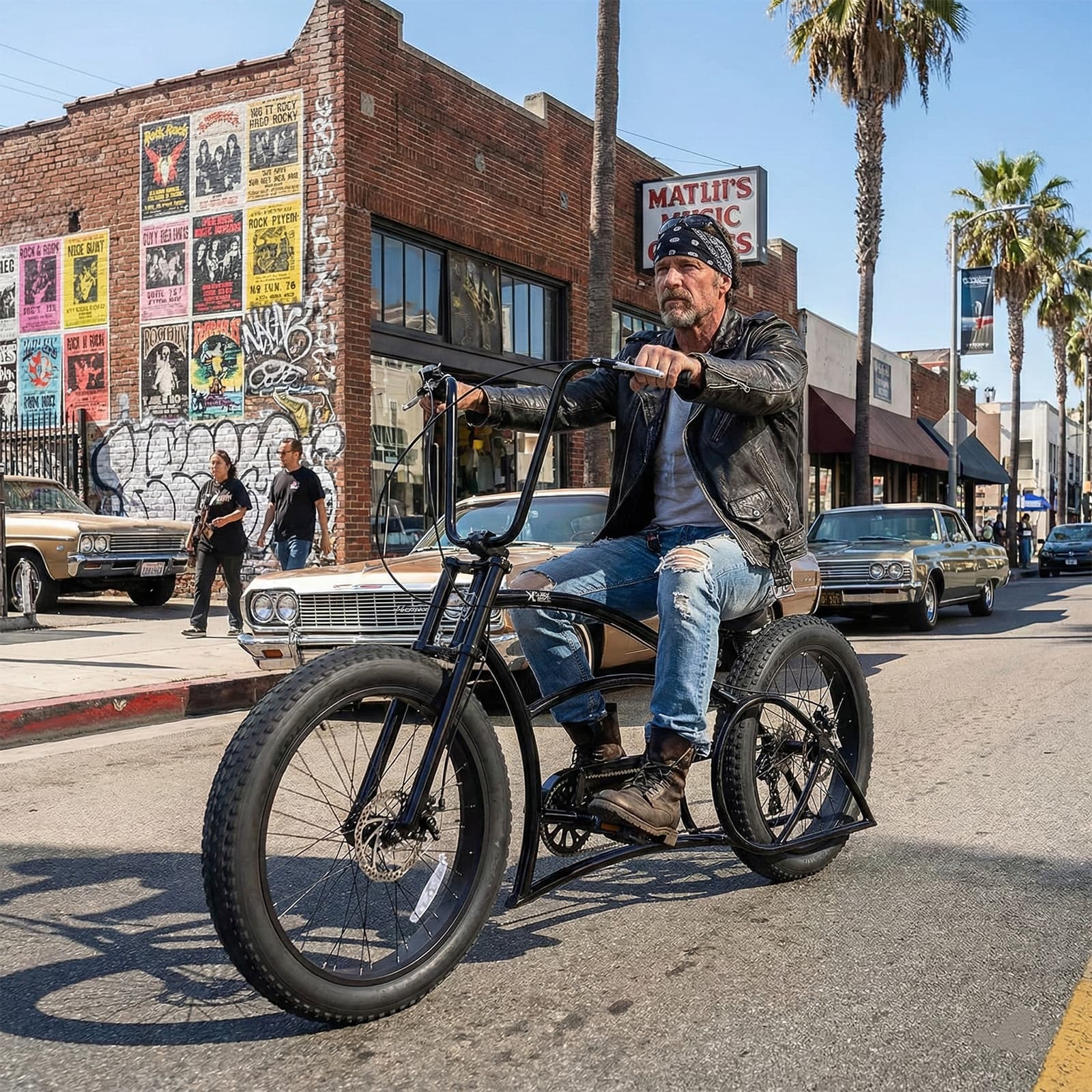 Micargi Bombita XLE 7/ GT7 Chopper Cruiser Bike - Energize Trek