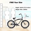 Micargi Luxe GT 26" Beach Cruiser Bikes - Energize Trek