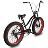 Micargi Slugo SS Female 26"*4" Fat Tire with 7-Speed Disc Brake Beach Cruiser Bike - Energize Trek