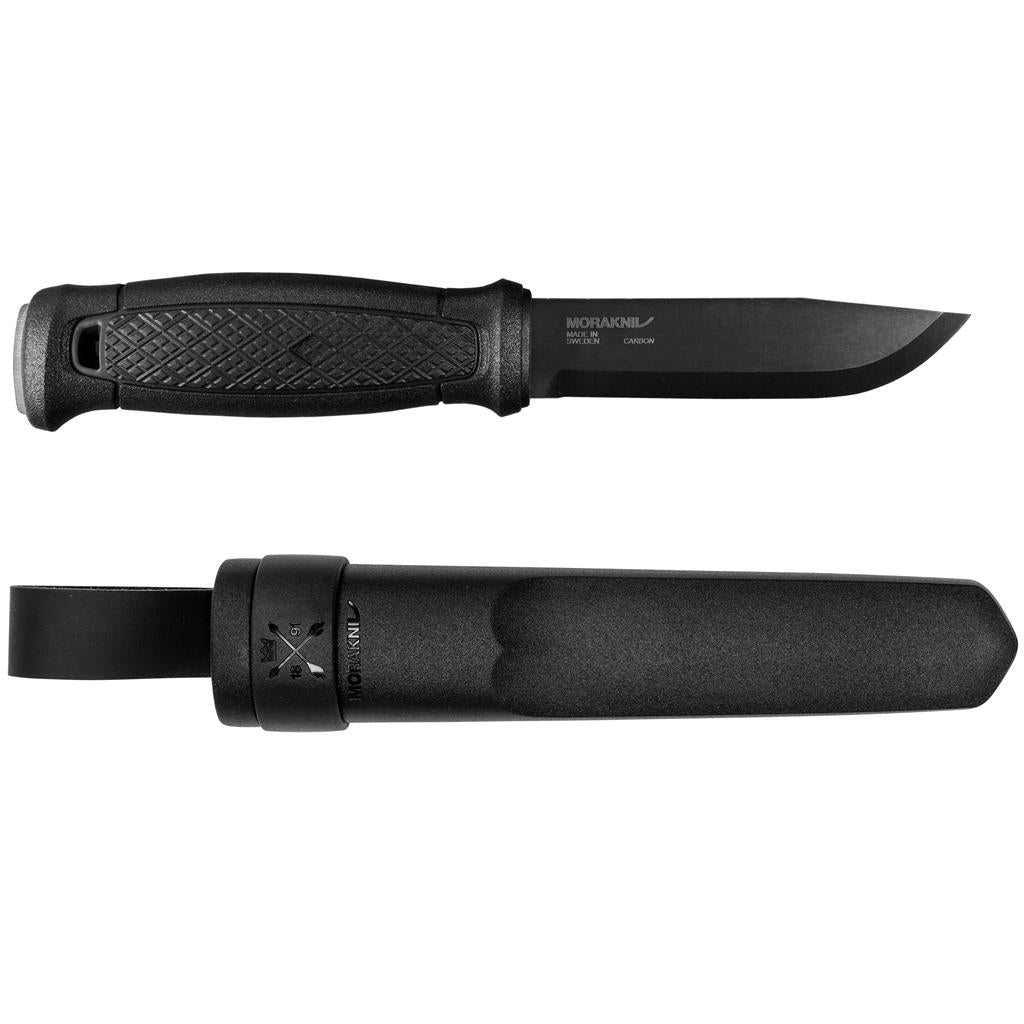 Mora Garberg Blackened Carbon with Simple Poly Sheath #13716 - Energize Trek