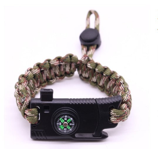 Multifunctional Carrying Strap Camping Survival Outdoor Adventure Emergency Bangle Bracelets - Energize Trek
