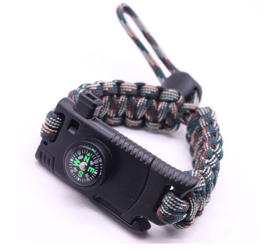 Multifunctional Carrying Strap Camping Survival Outdoor Adventure Emergency Bangle Bracelets - Energize Trek