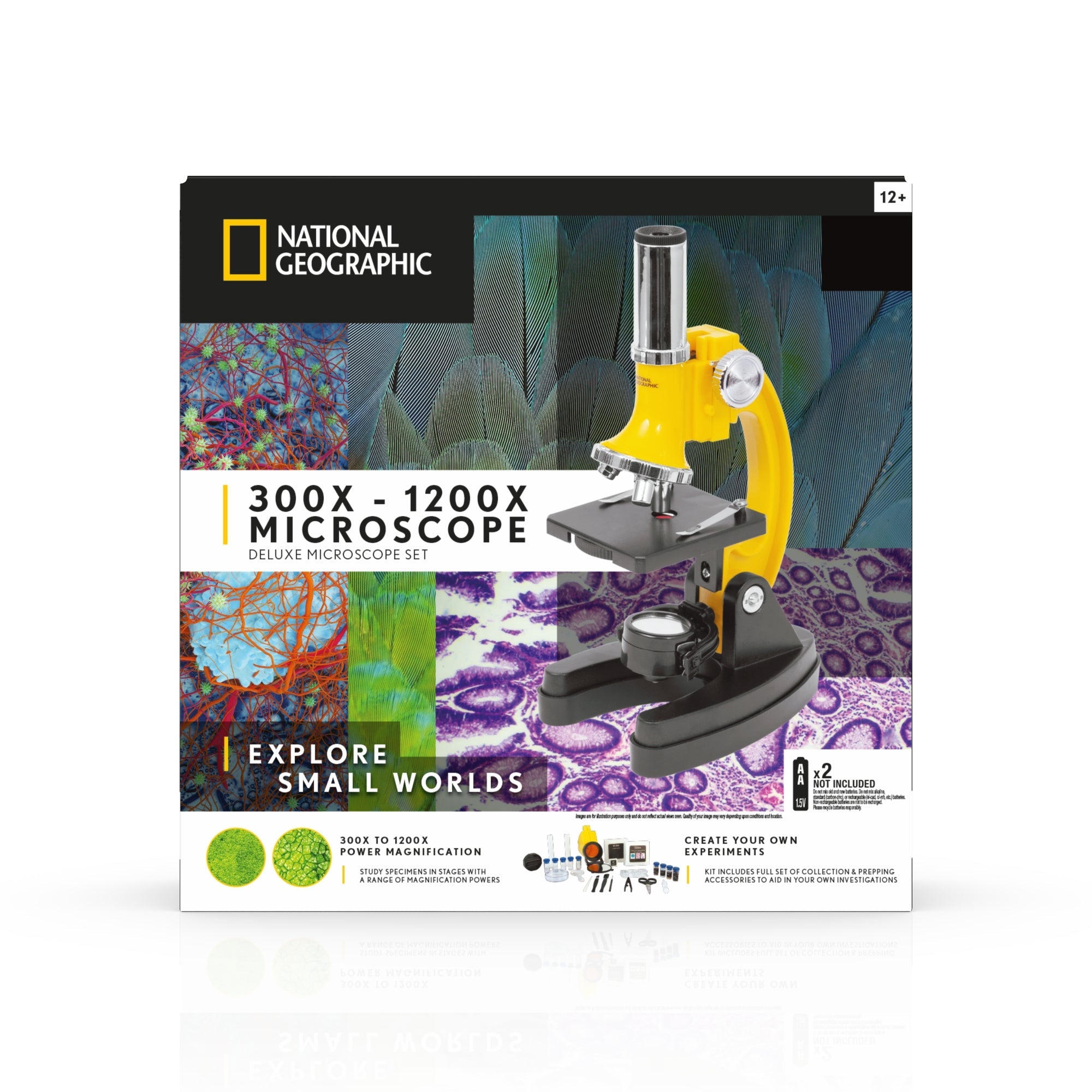 300x-1200x Microscope with Hard Case