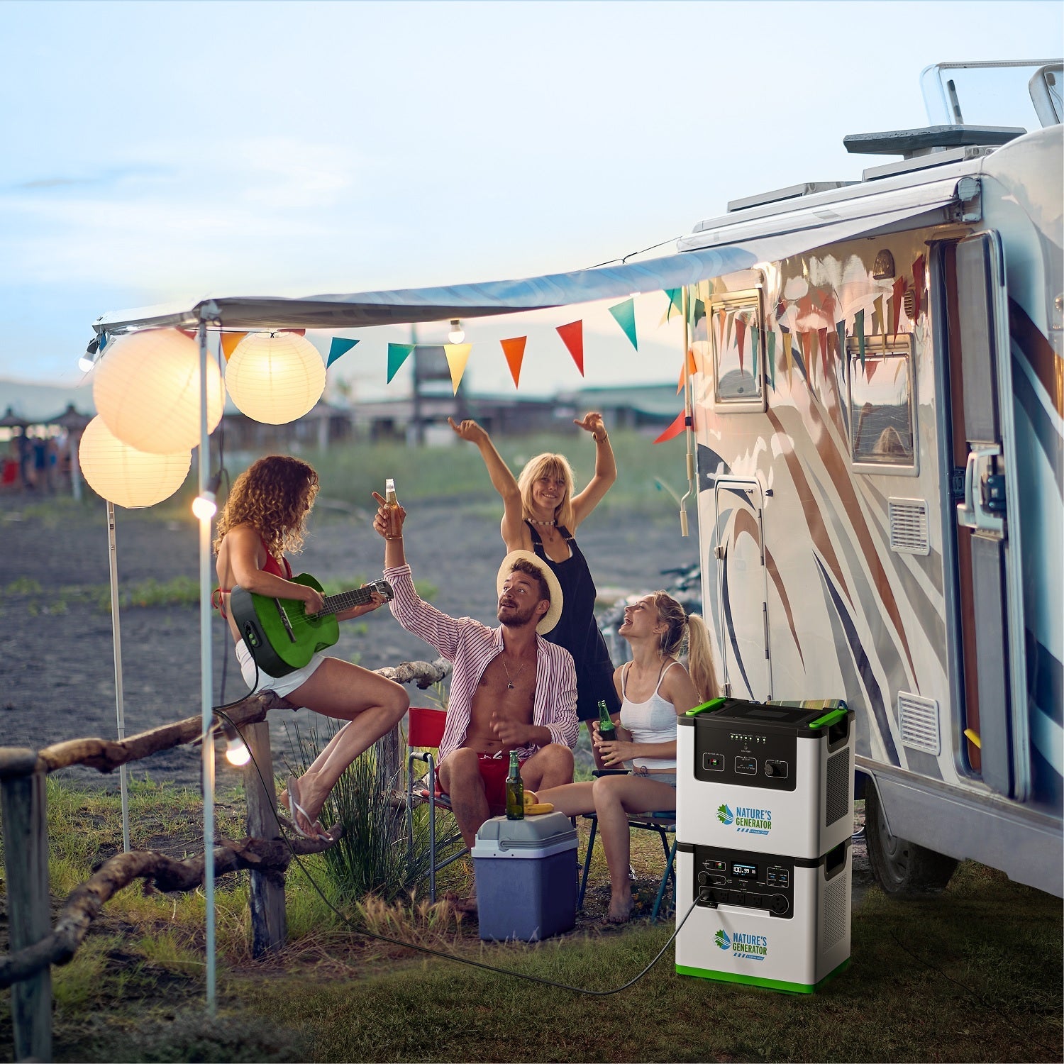 Nature's Generator Lithium 3600 Solar Generator - Energize Trek