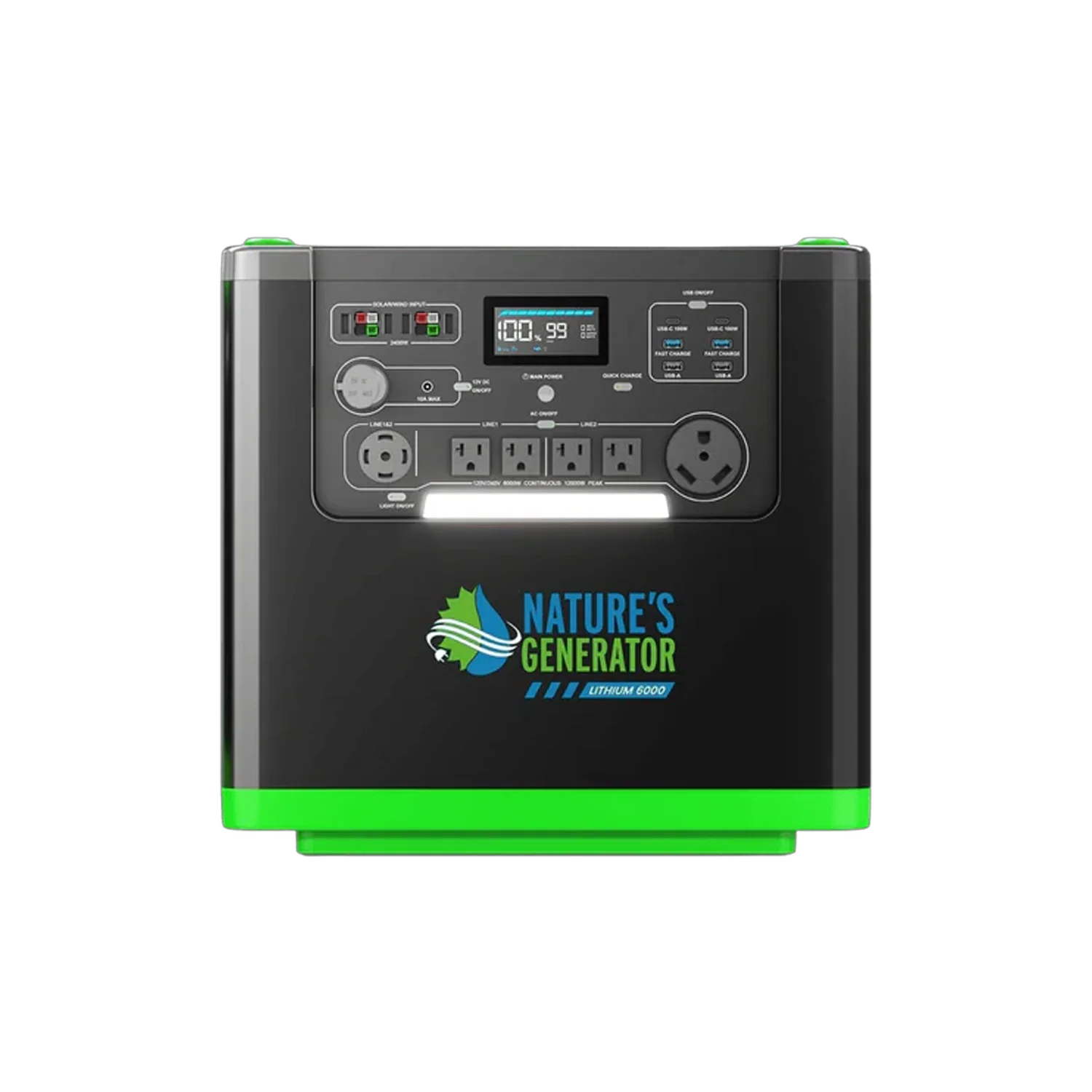 Nature's Generator Lithium 6000 Power Station - Energize Trek