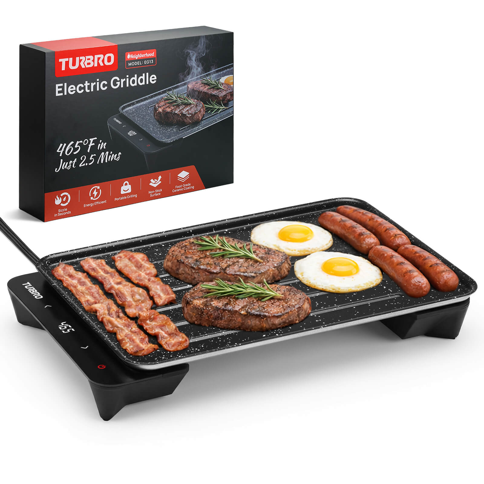 Neighborhood EG13 Electric Griddle - Energize Trek