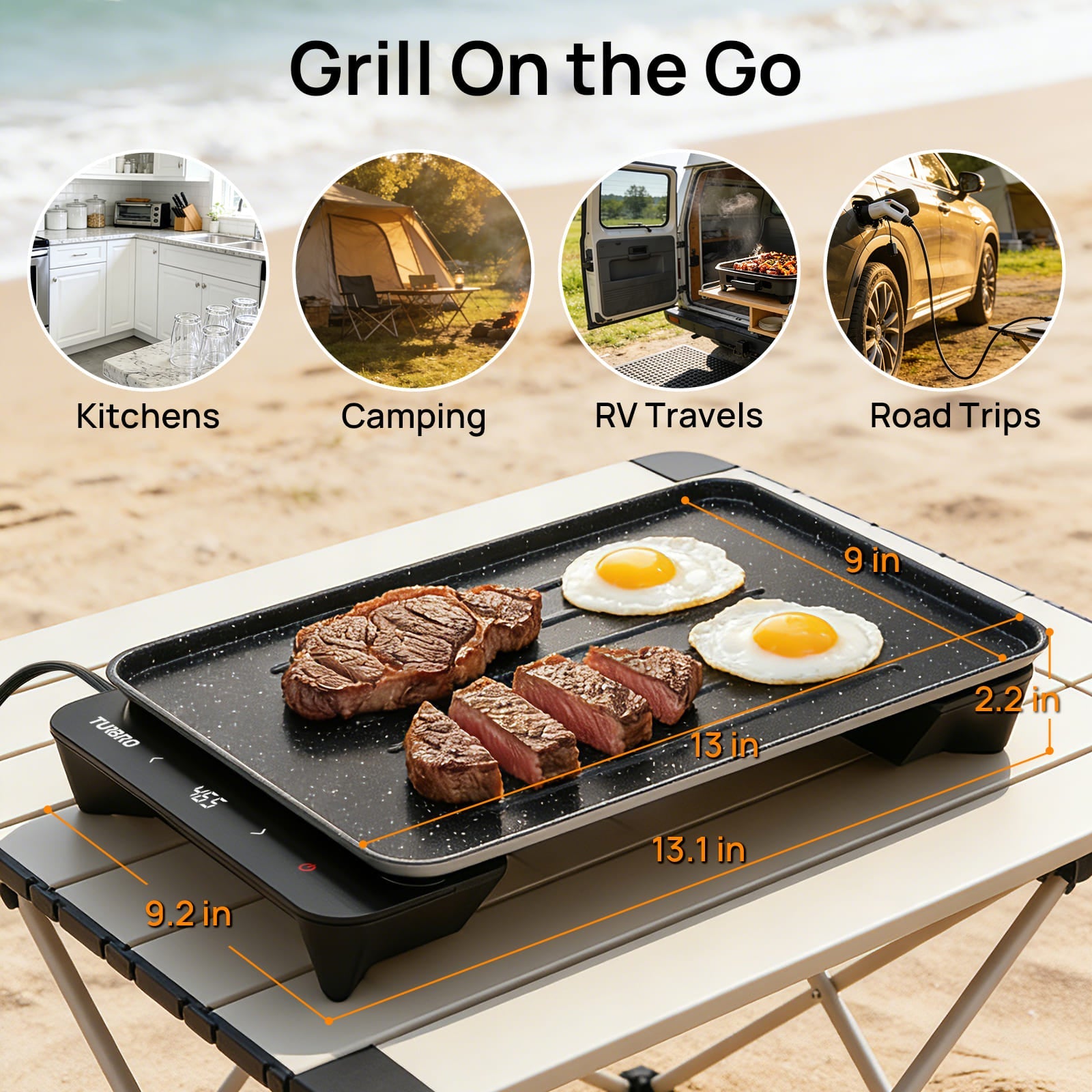 Neighborhood EG13 Electric Griddle - Energize Trek