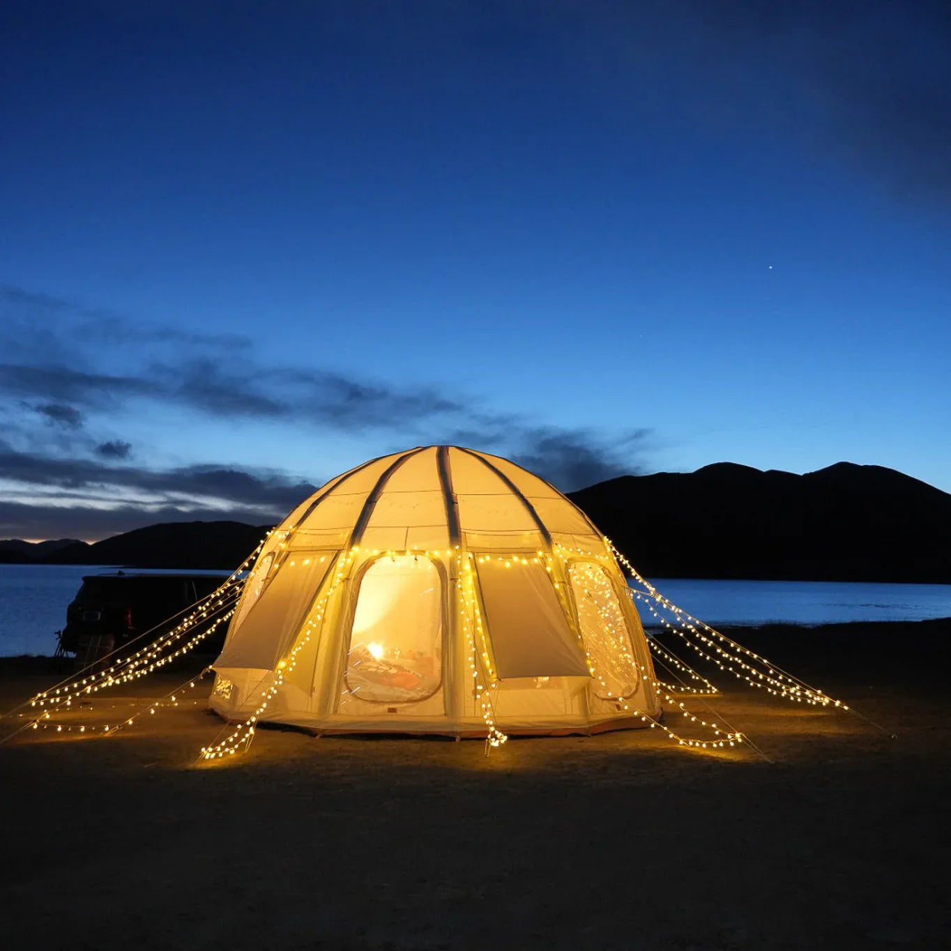 Jellyfish Air Beam Tent | 16-Foot - Energize Trek