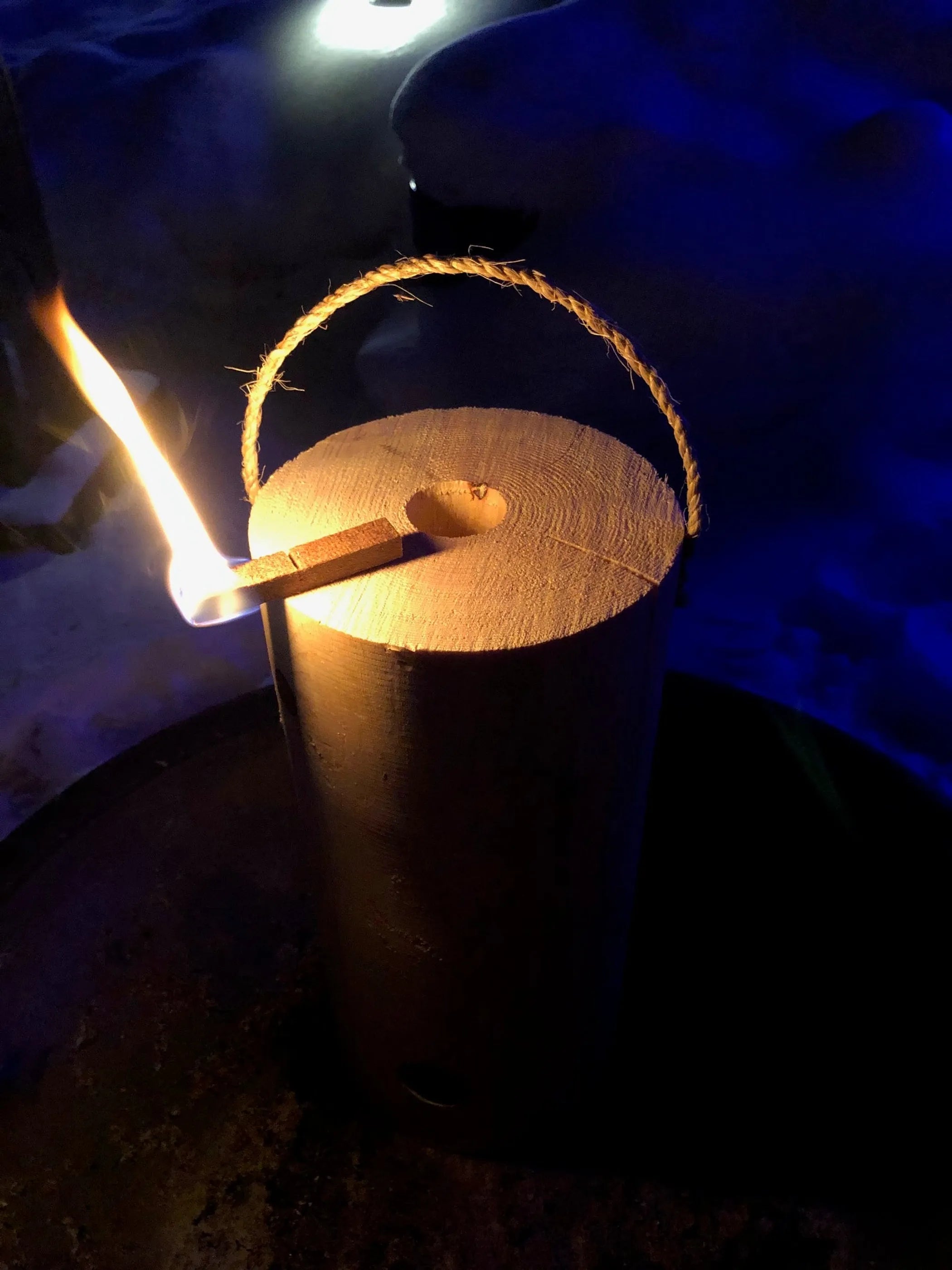 One Big Campfire Log - Energize Trek