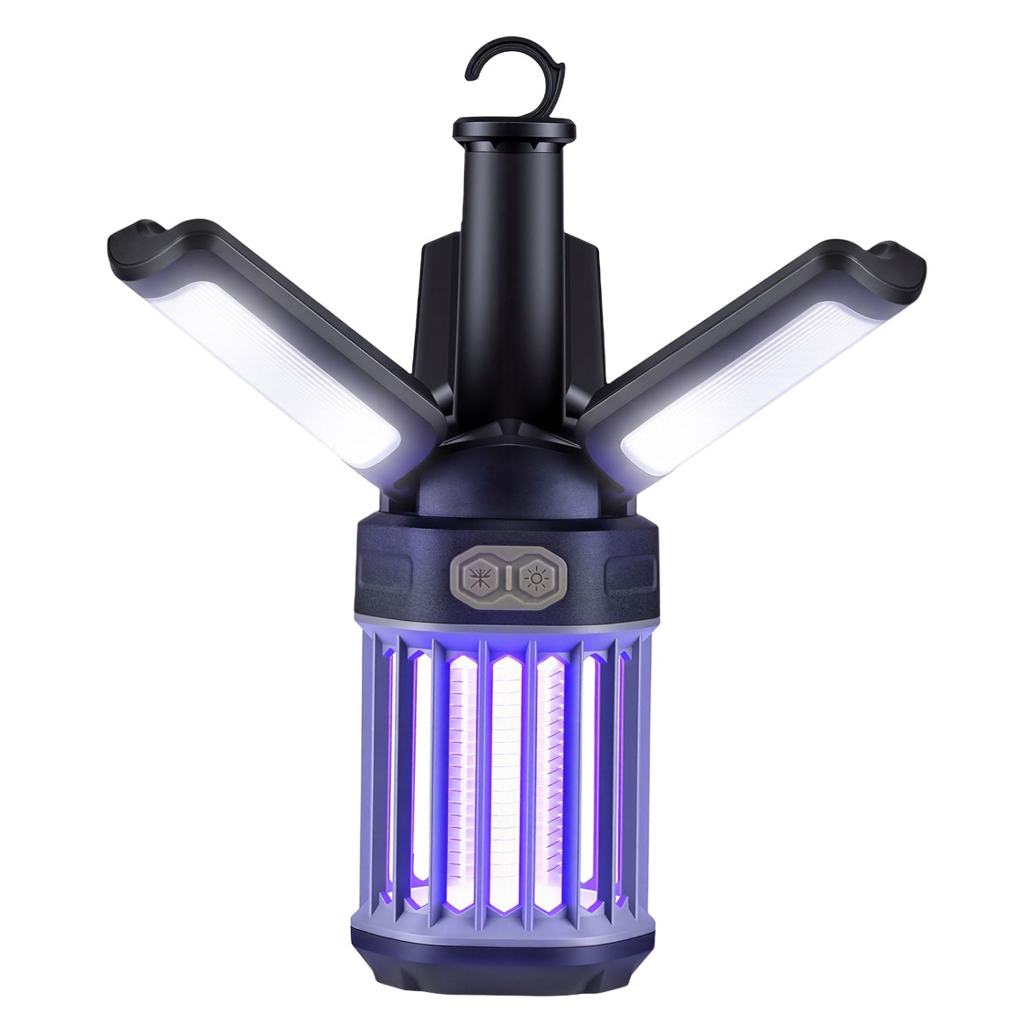 Outdoor Bug Zapper with Foldable Camping Lantern USB-C Rechargeable Electric Mosquito Killer - Energize Trek