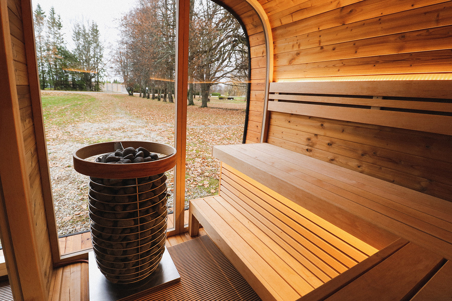SAUNA EVOLUTION® Elegant Serenity Sauna 5 - Energize Trek