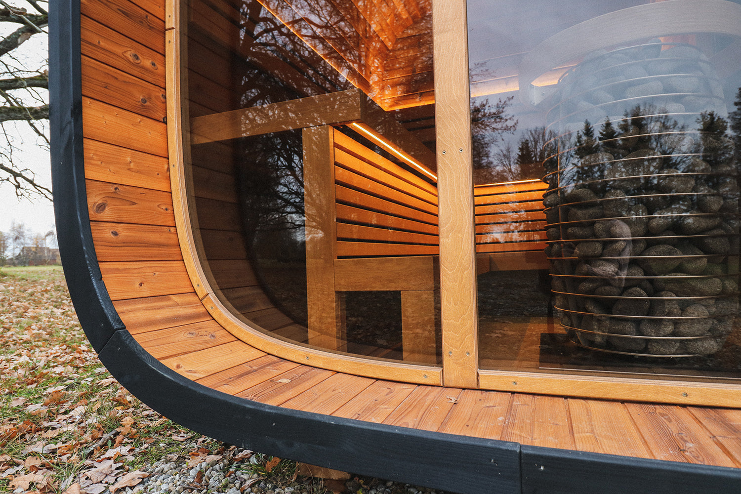 SAUNA EVOLUTION® Elegant Serenity Sauna 5 - Energize Trek