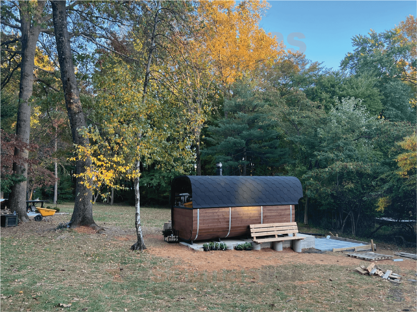 SAUNA EVOLUTION® Square Sauna Minimalist Refresh 5 - Energize Trek