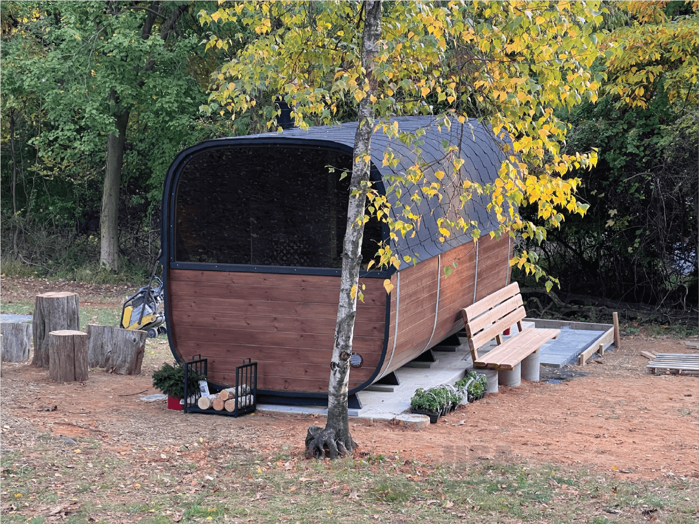 SAUNA EVOLUTION® Square Sauna Minimalist Refresh 5 - Energize Trek