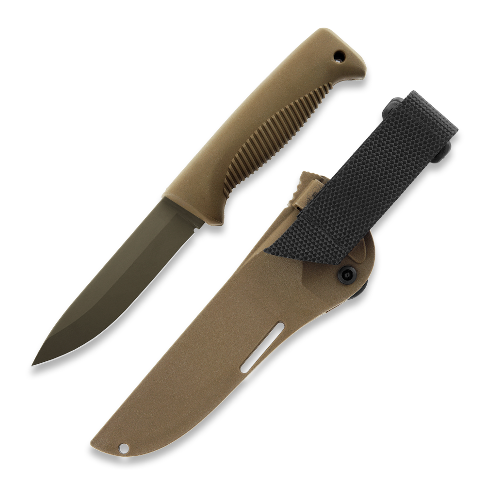 Peltonen M07 Ranger Puukko FDE Cerakote Coyote FJP126 - Energize Trek