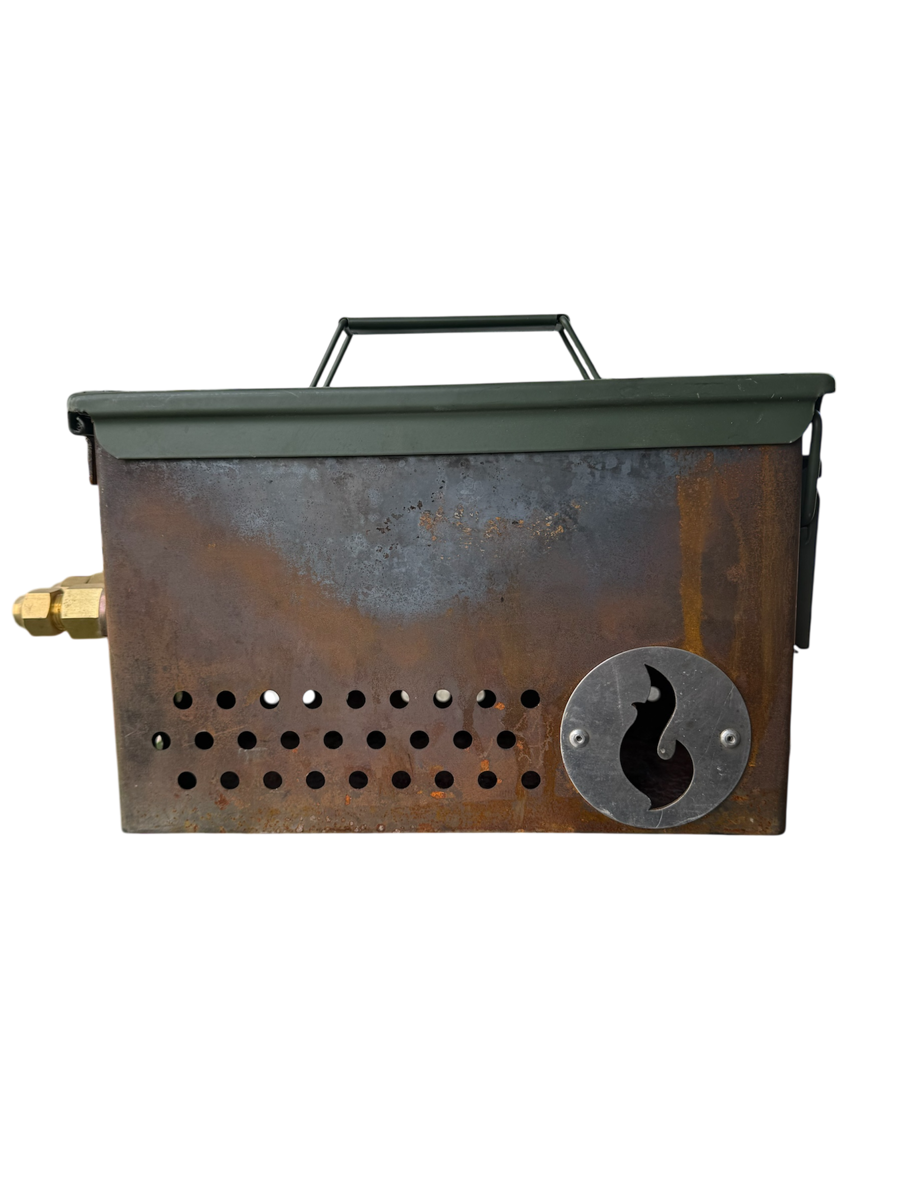 Naked LavaBox Combo: Color-changing fire pit with Over/Under and Bugout Bag - Energize Trek