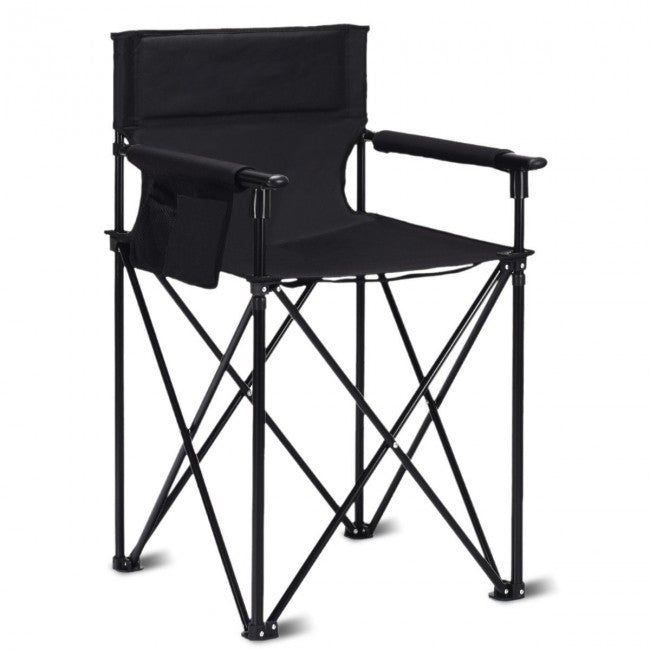 Portable 38 Inch Oversized High Camping Fishing Folding Chair - Energize Trek