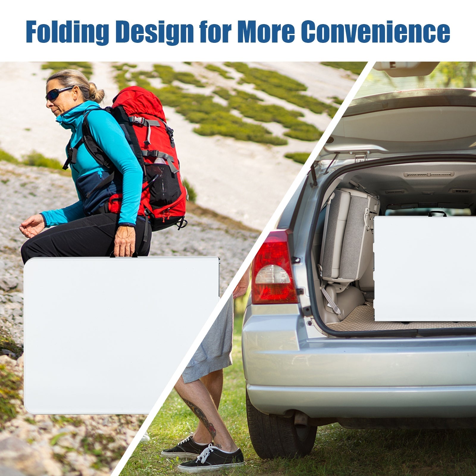 Portable Folding Camping Table with Carrying Handle - Energize Trek