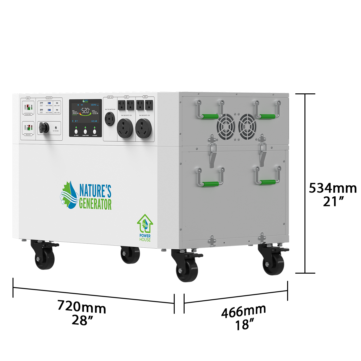 Powerhouse V2 Whole Home Generator - Energize Trek