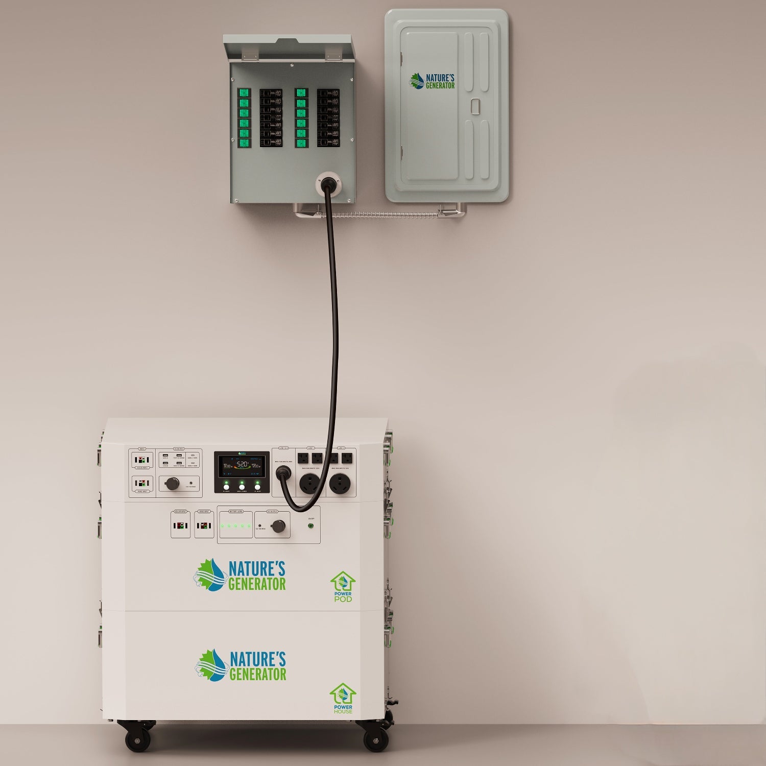 Powerhouse V2 Whole Home Generator - Energize Trek