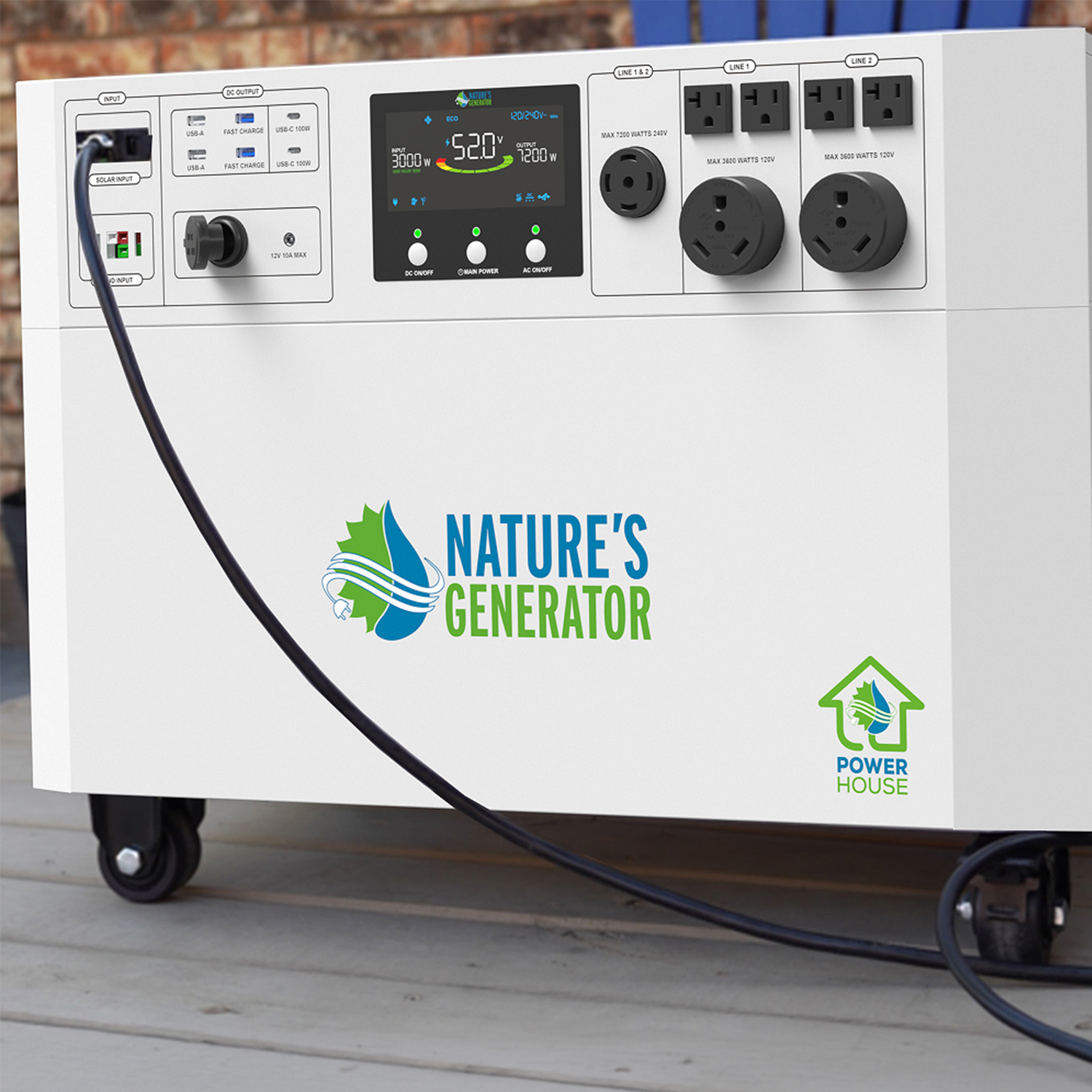 Powerhouse V2 Whole Home Generator - Energize Trek