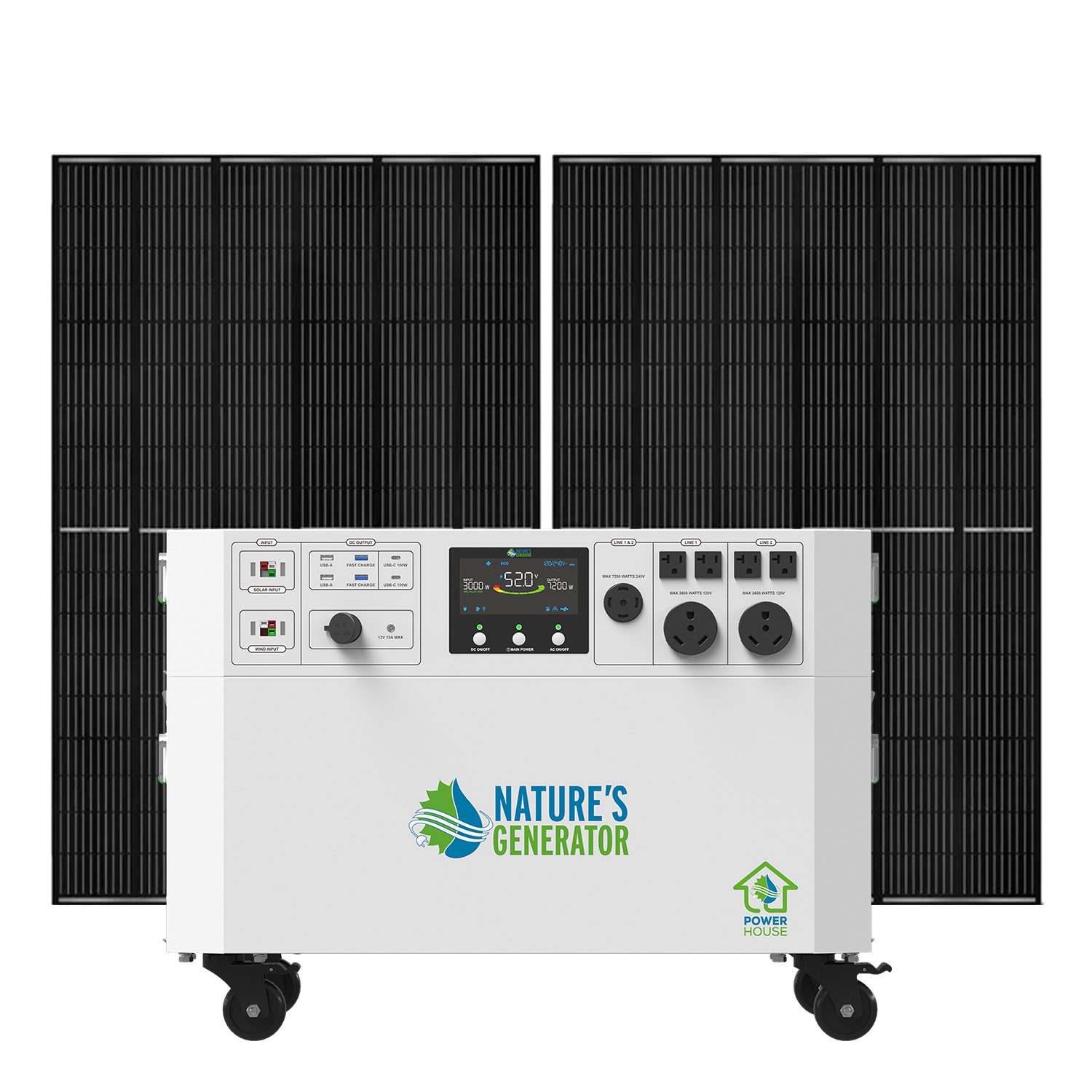 Powerhouse V2 Whole Home Solar Generator - Energize Trek