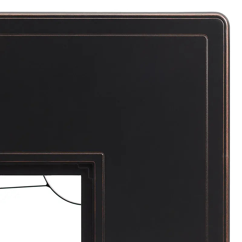 Preston 44" Rectangular Basketweave Aluminum Convertible Gas Fire Pit Table - Energize Trek