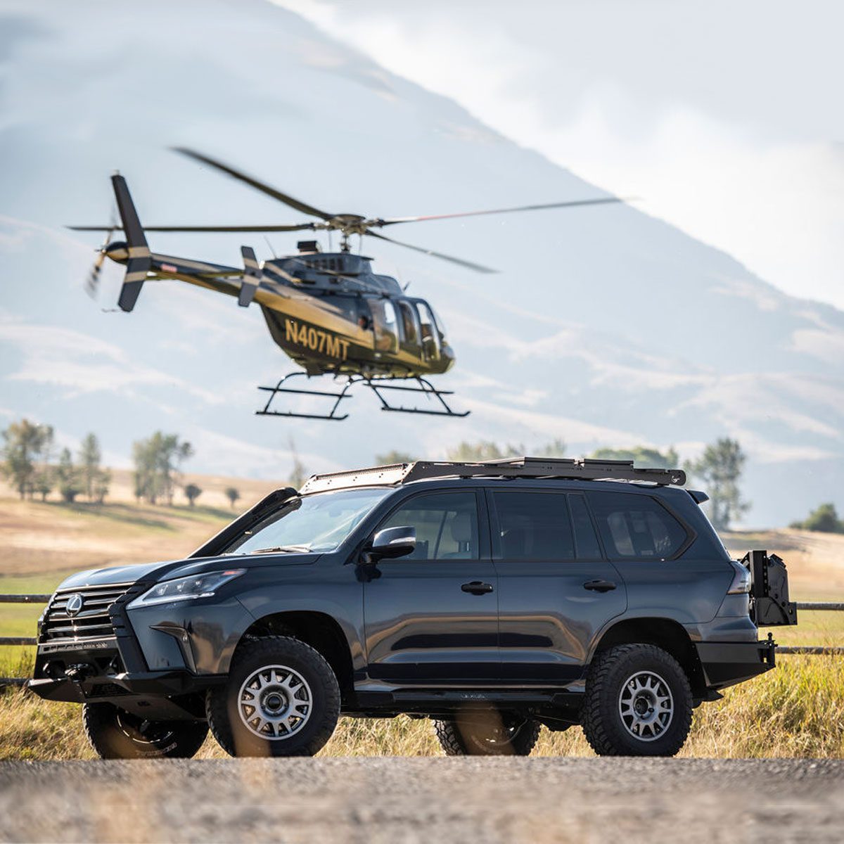 Prinsu LX570 Roof Rack | 2016-2021 - Energize Trek