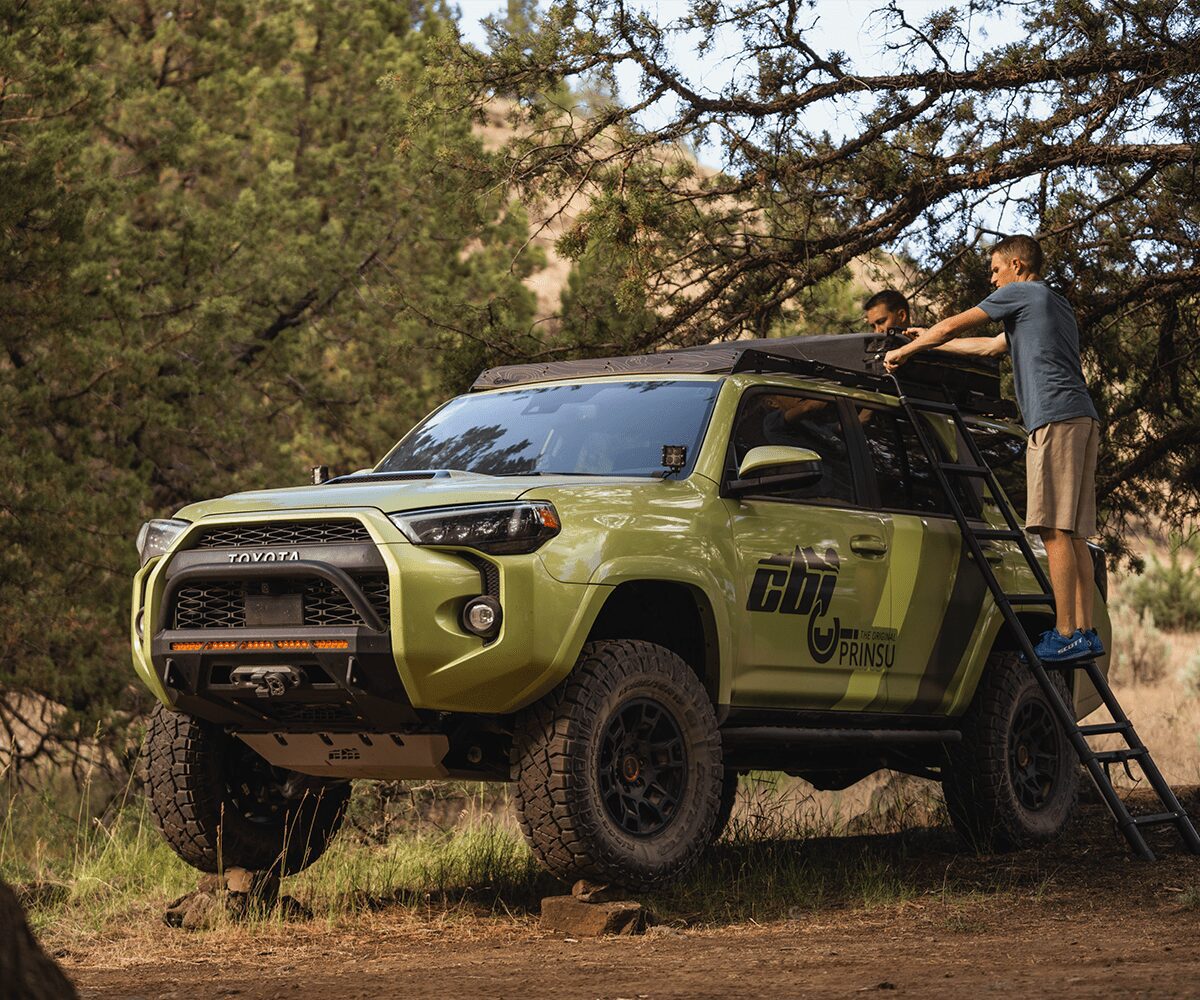 Prinsu Toyota 4Runner Roof Rack Full Non-Drill | 2010-2024 - Energize Trek