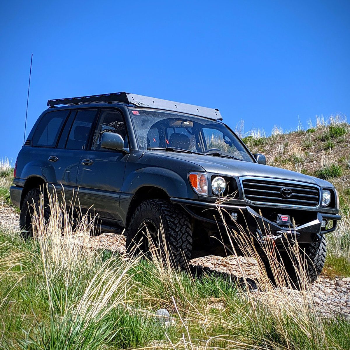 Prinsu Toyota Land Cruiser 100 Series Roof Rack | 1998-2007 - Energize Trek