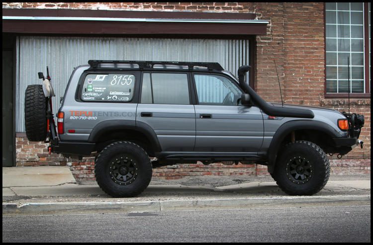 Prinsu Toyota Land Cruiser 80 Series Roof Rack | 1990-1997 - Energize Trek