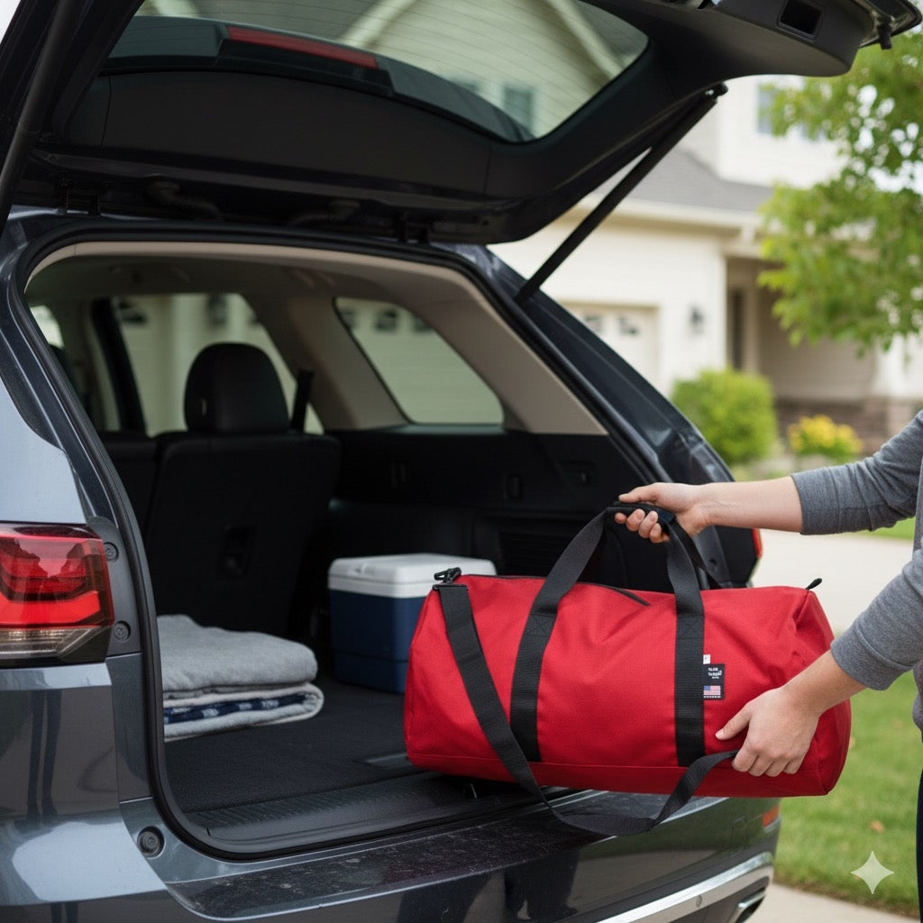 ROUND Duffel Bag - Energize Trek