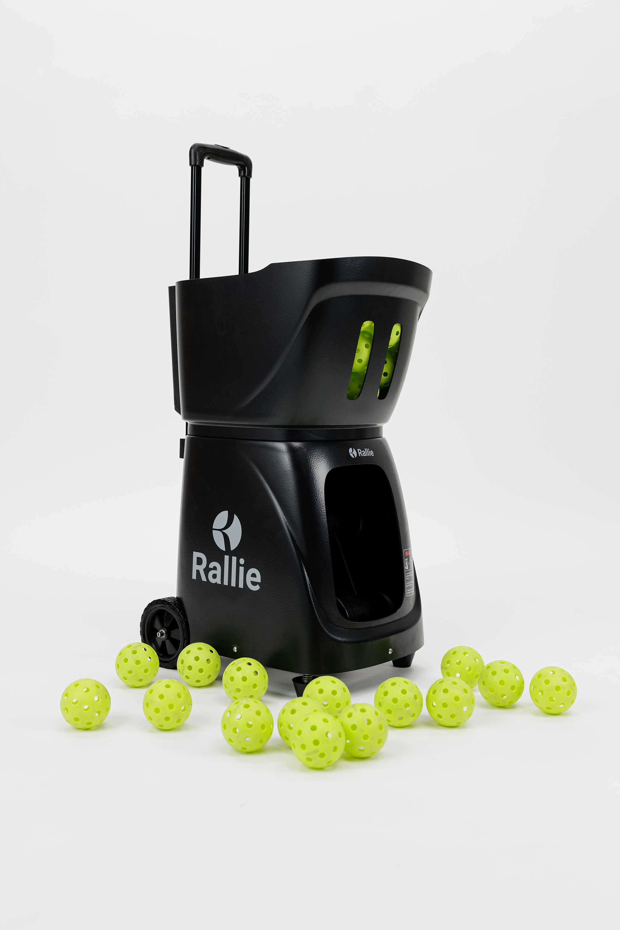 Rallie Pickleball Machine - Midnight Black - Energize Trek