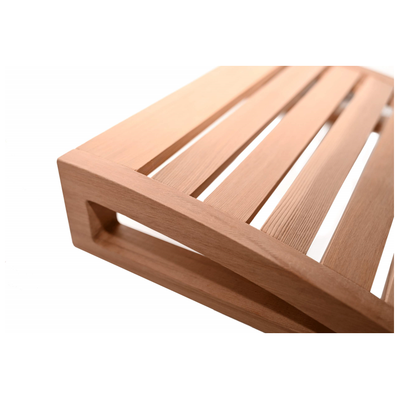 SAUNA EVOLUTION® Cedar Modern Sauna Headrest - Energize Trek