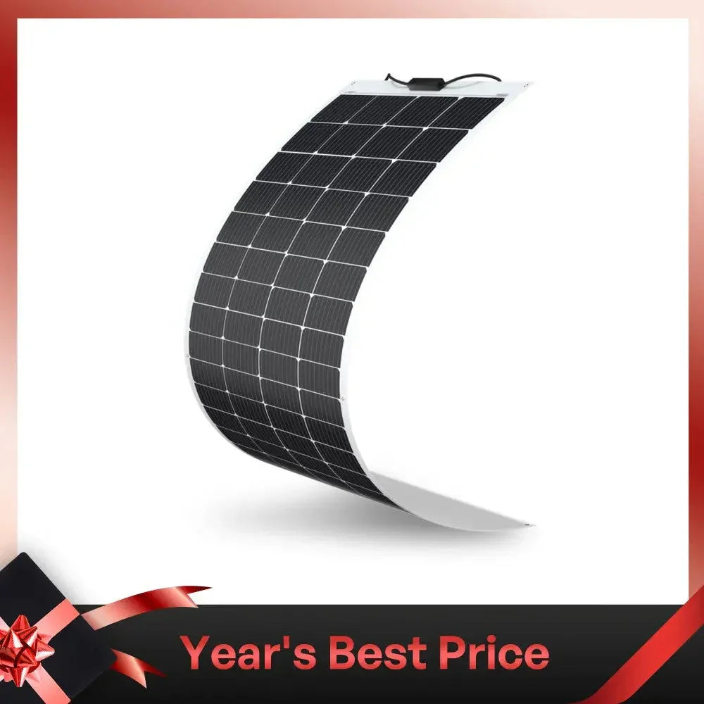 Renogy Flexible 200W 12V Monocrystalline Solar Panel - Energize Trek