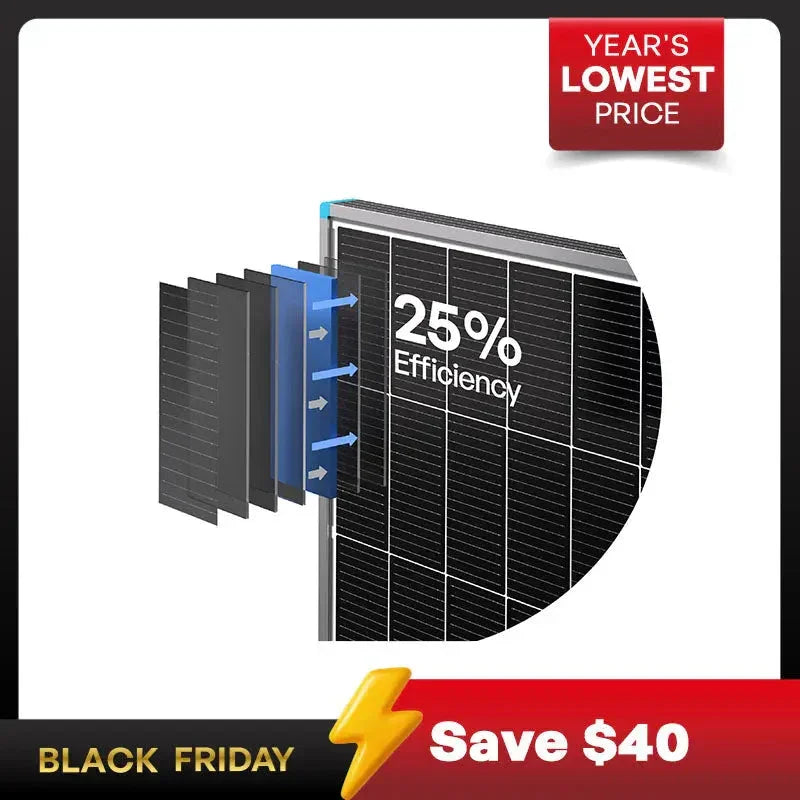 Renogy N-Type 16BB 200W 175W 100W Rigid Solar Panel - Energize Trek