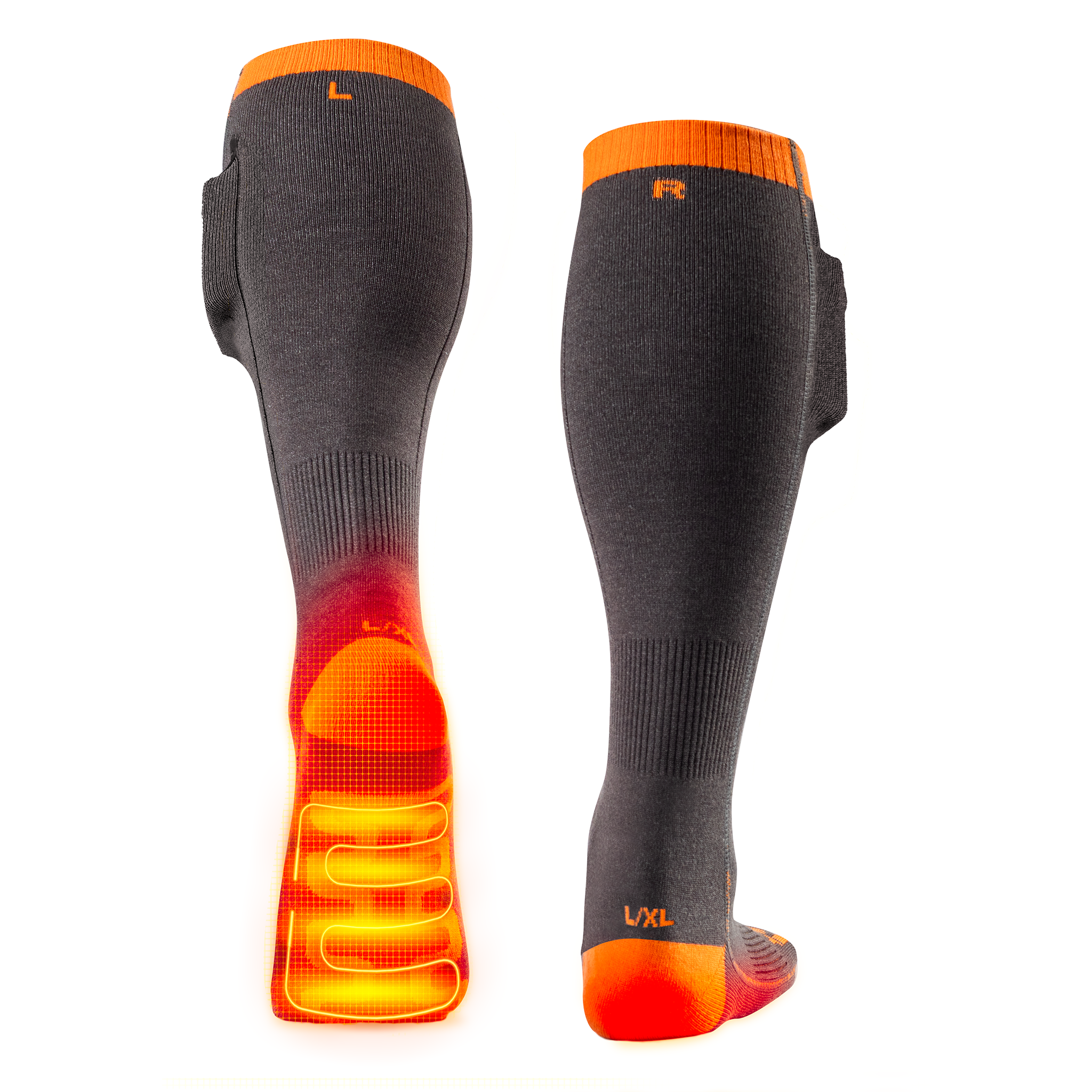 Roam Heated Socks – Unisex Rechargeable Heated Socks with Remote Control - Energize Trek