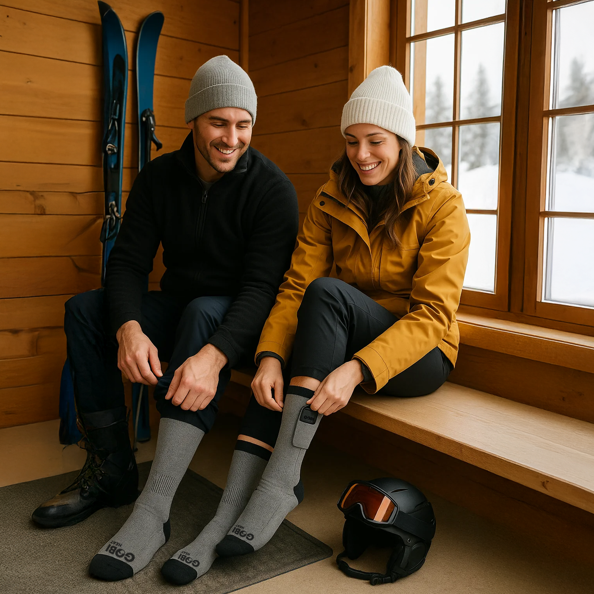 Roam Heated Socks – Unisex Rechargeable Heated Socks with Remote Control - Energize Trek