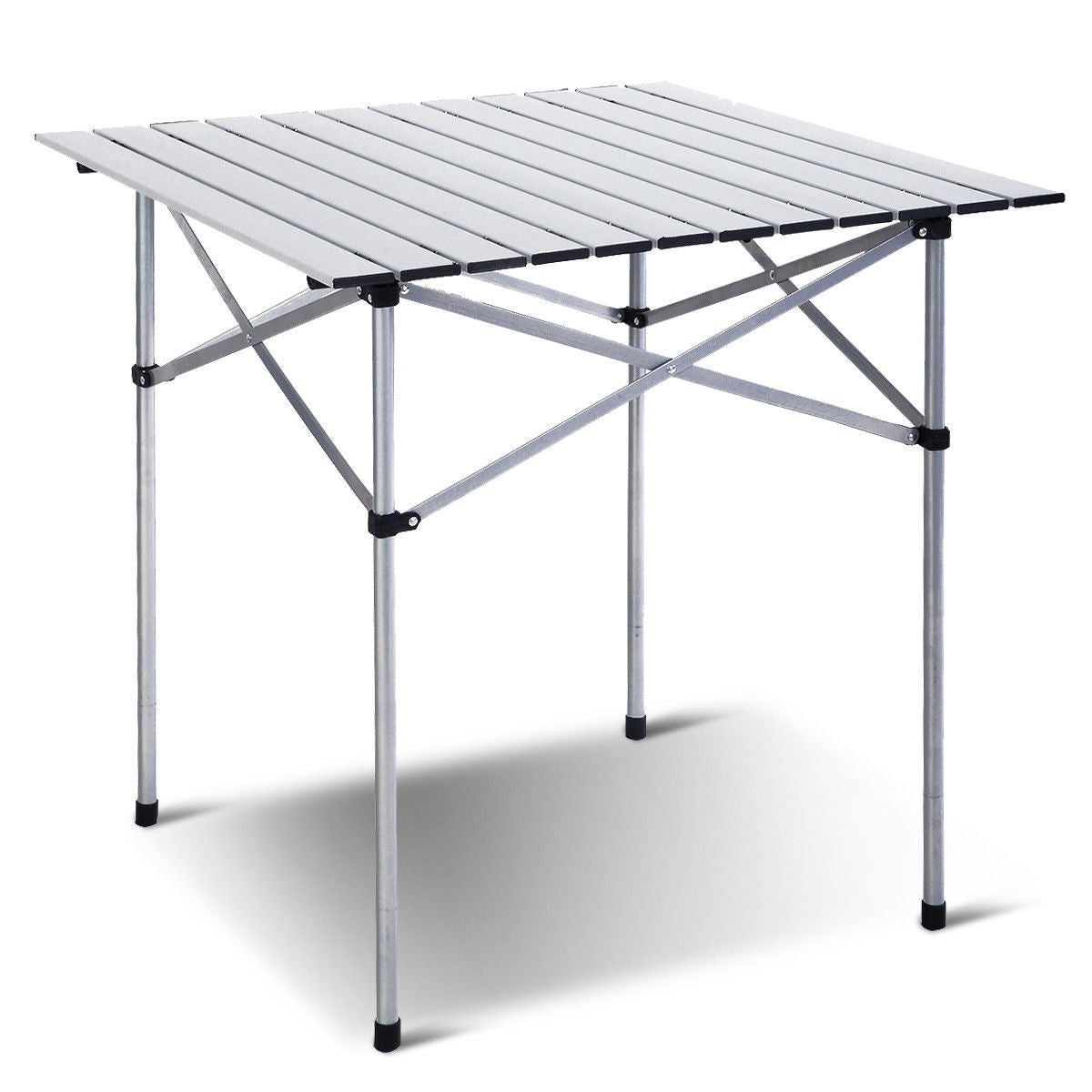 Roll Up Portable folding Camping Aluminum Picnic Table - Energize Trek