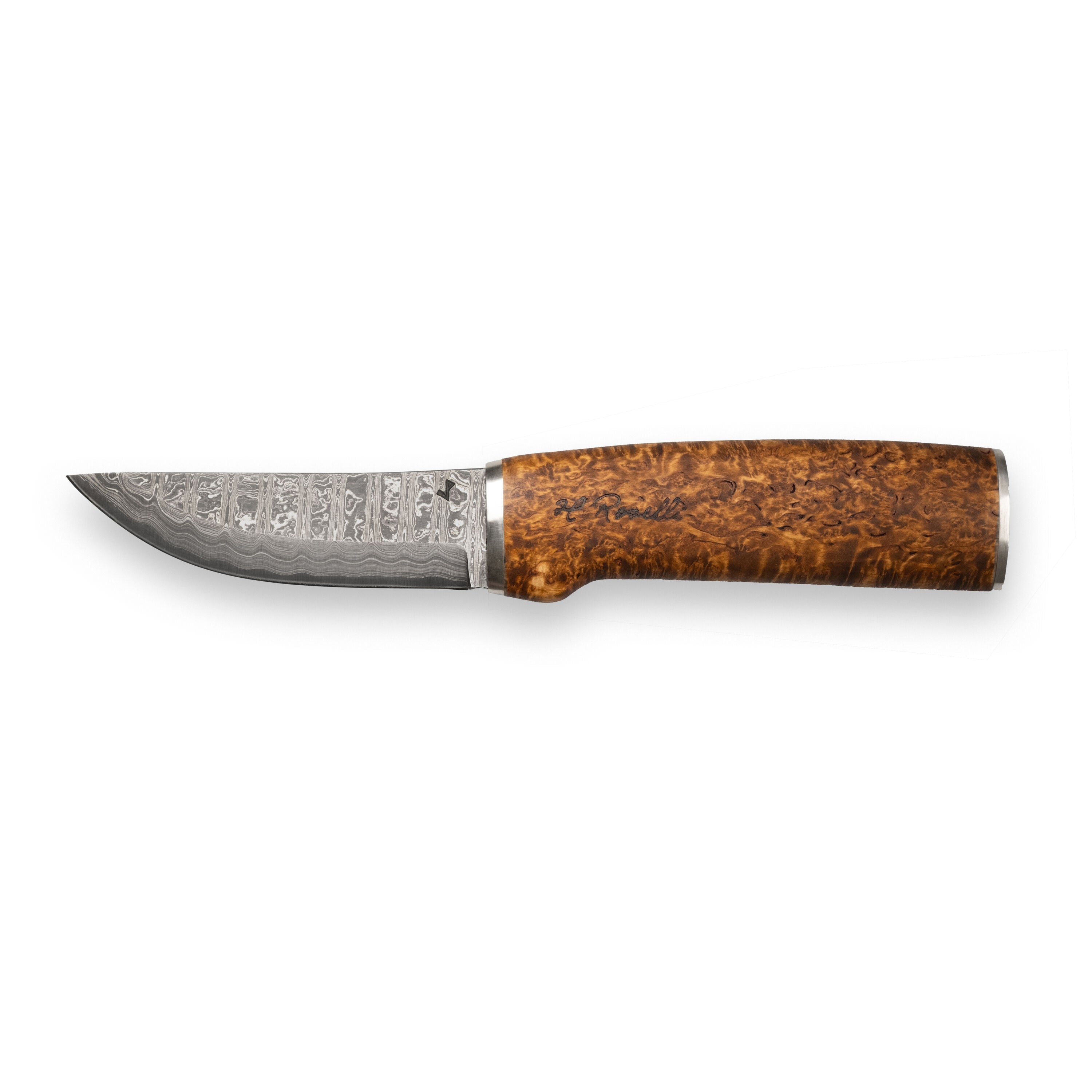 Roselli RD 300P The Hunting Knife, Damascus - Energize Trek