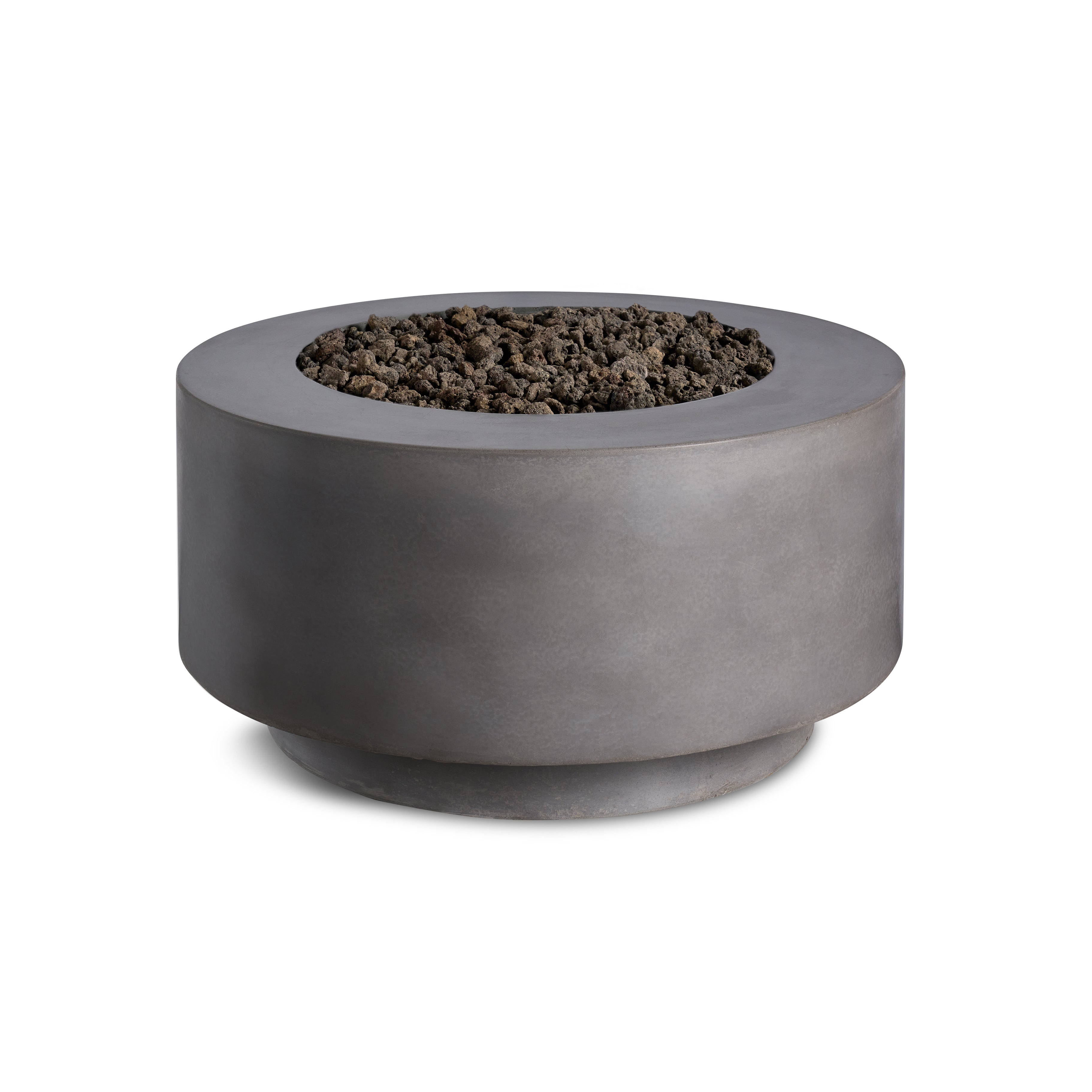 Rund | Cylindrical Concrete Fire Bowl - Energize Trek