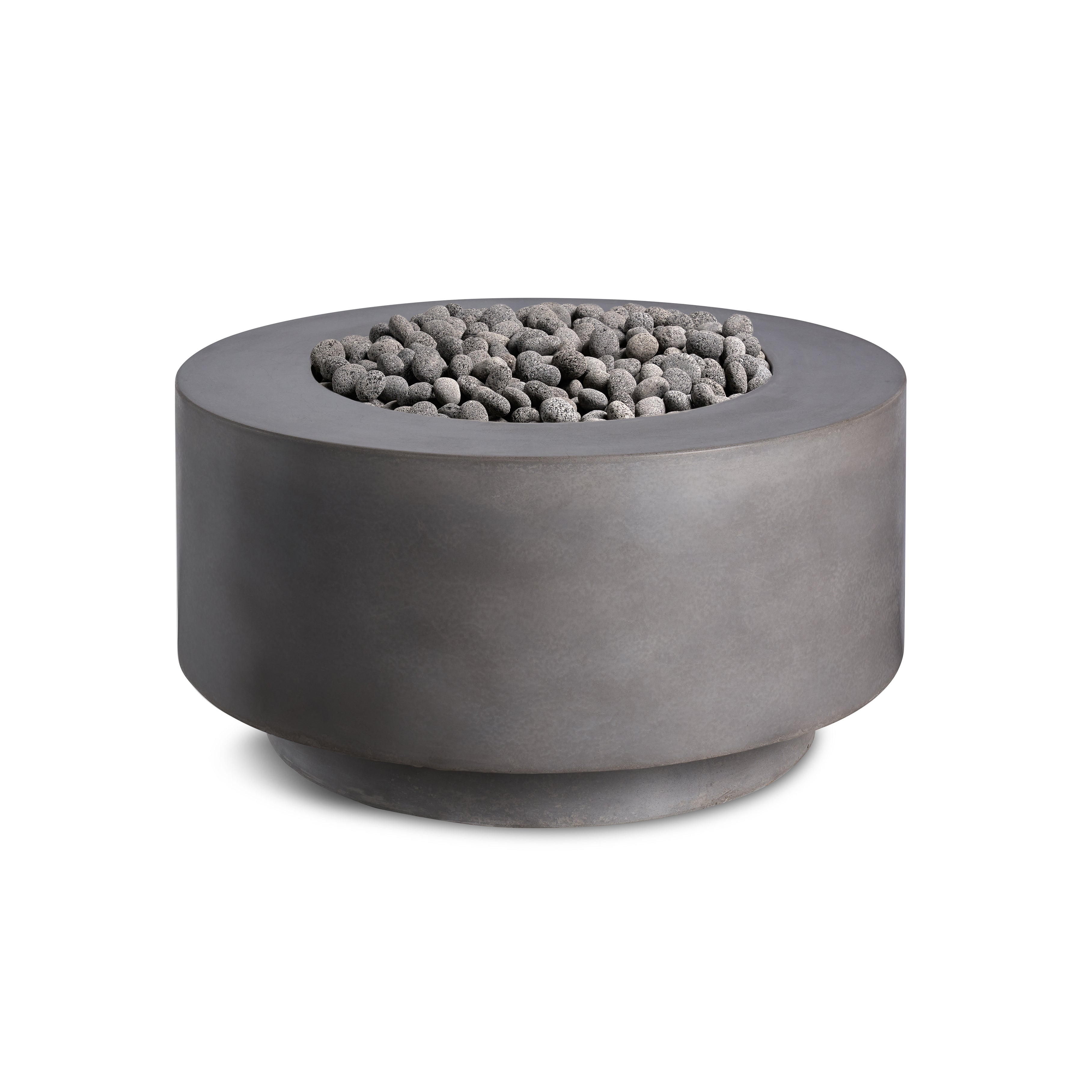 Rund | Cylindrical Concrete Fire Bowl - Energize Trek