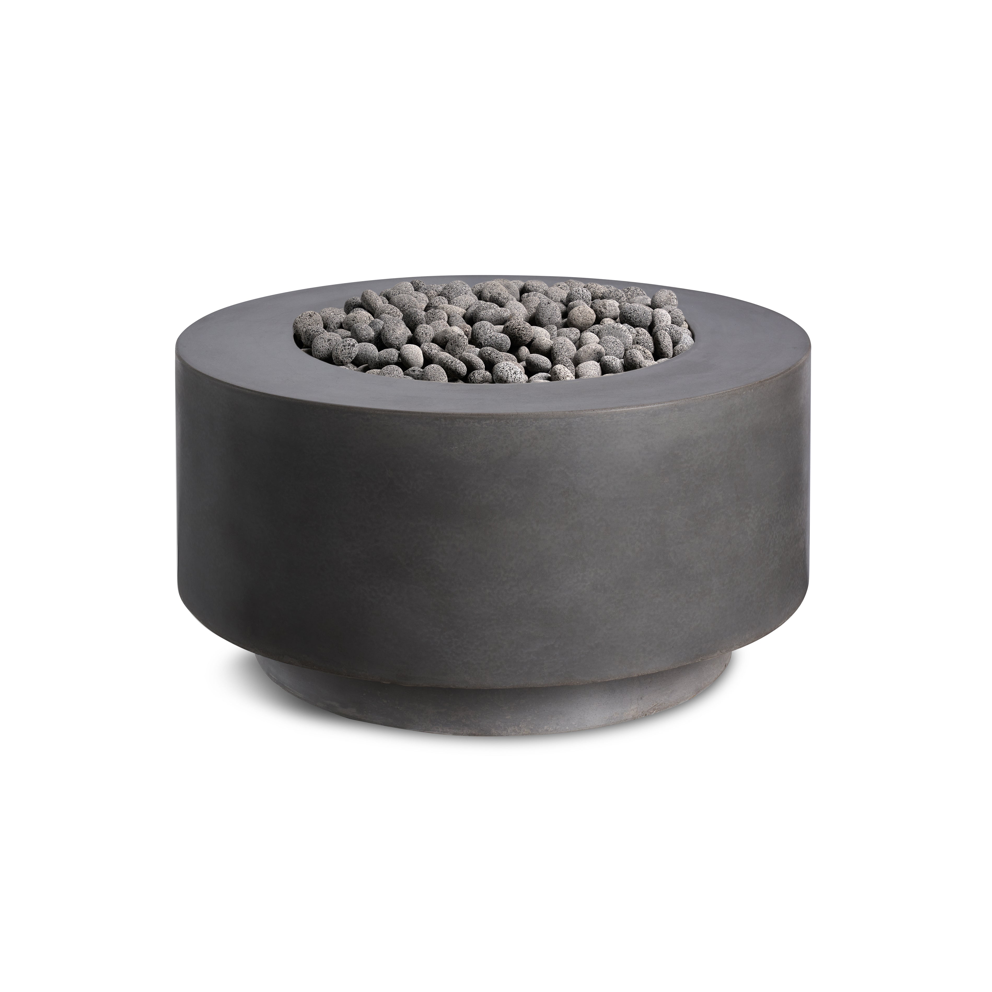 Rund | Cylindrical Concrete Fire Bowl - Energize Trek