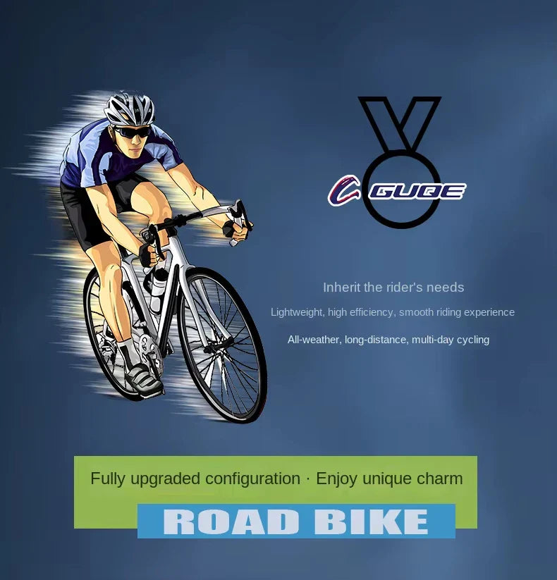 2025 New Road Bike 7/24 Speed Corner Handle Road Racing Bicycle Dual Disc Brake Lightweight Outdoor bicicleta Adult Teenagers - Energize Trek