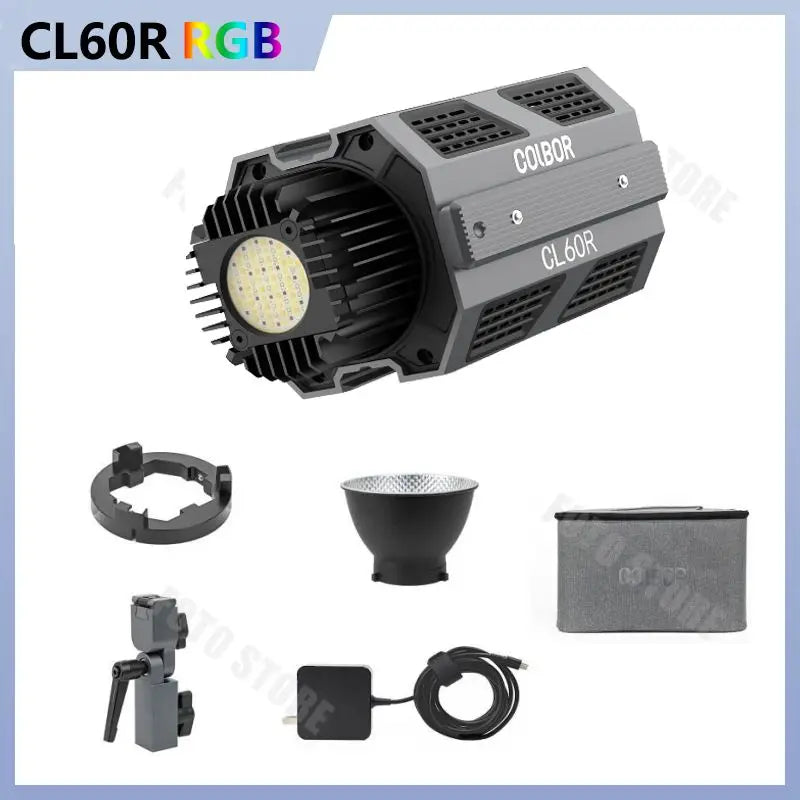 COLBOR CL60R LED Photography Light - Portable & RGB - Energize Trek