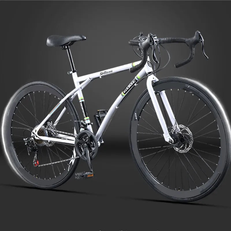 2025 New Road Bike 7/24 Speed Corner Handle Road Racing Bicycle Dual Disc Brake Lightweight Outdoor bicicleta Adult Teenagers - Energize Trek