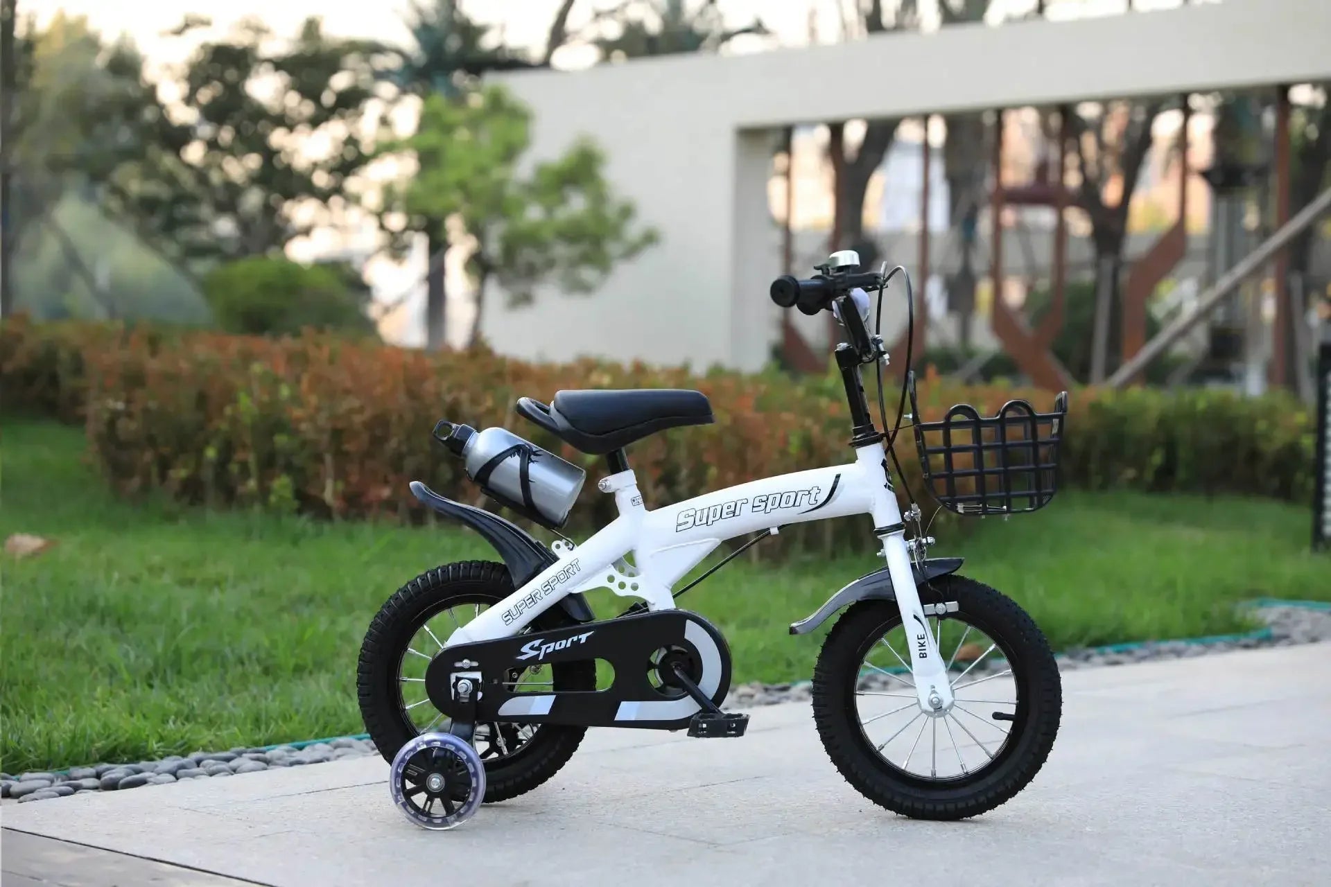 Children's Bicycles for Boys Aged 3-10 Years Old Children Girls Children's Bicycles with Flashing Auxiliary Wheels - Energize Trek